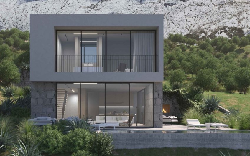 PRODAJA, MODERNE VILE S BAZENOM I POGLEDOM NA MORE, VELIKO BRDO, V31