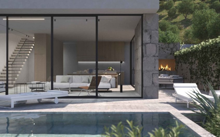 PRODAJA, MODERNE VILE S BAZENOM I POGLEDOM NA MORE, VELIKO BRDO, V31