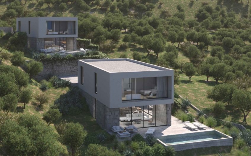 PRODAJA, MODERNE VILE S BAZENOM I POGLEDOM NA MORE, VELIKO BRDO, V31